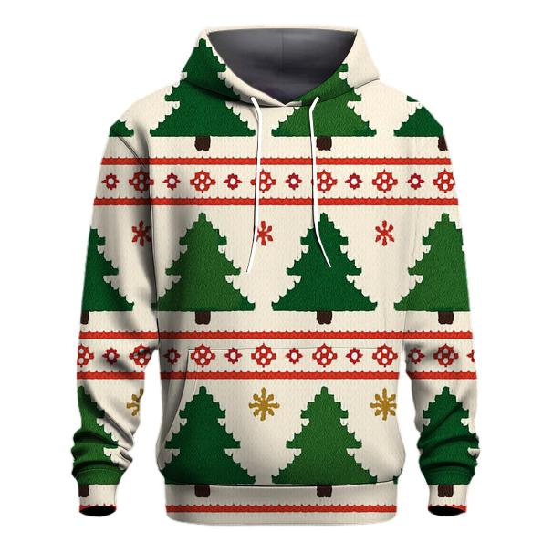 Evergreen Starburst Bands Design printed hoodies