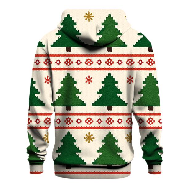 Evergreen Starburst Bands Design printed hoodies