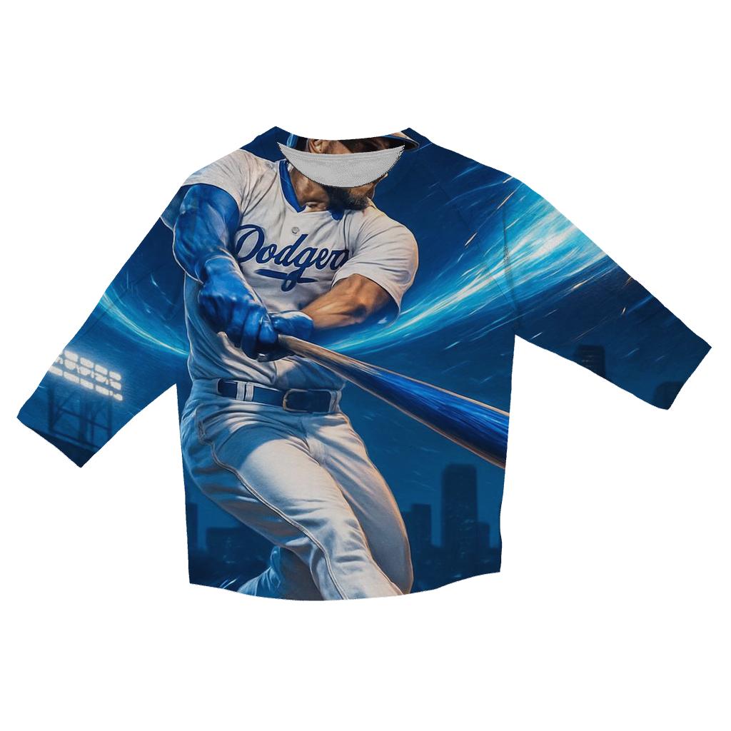 Blue Comet Home Run Surge personalized 3/4 sleeve tees