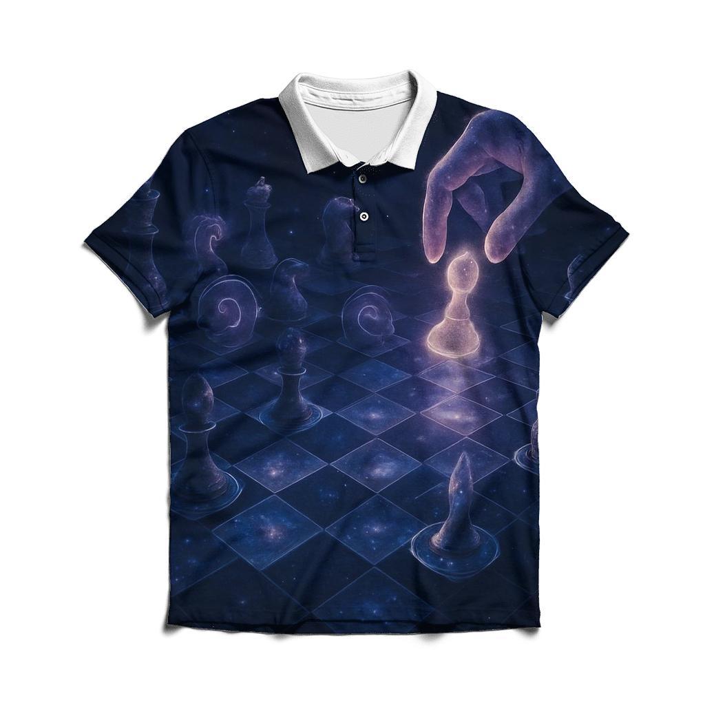 Galactic Chess Of Fates classic pique polos