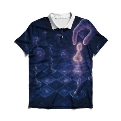 Galactic Chess Of Fates classic pique polos