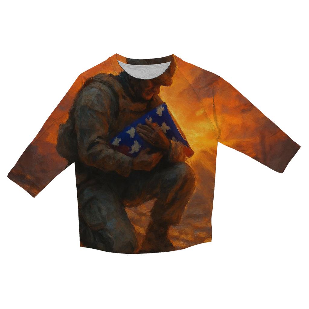 Last Light Battlefield Reverie custom 3/4 sleeve shirts