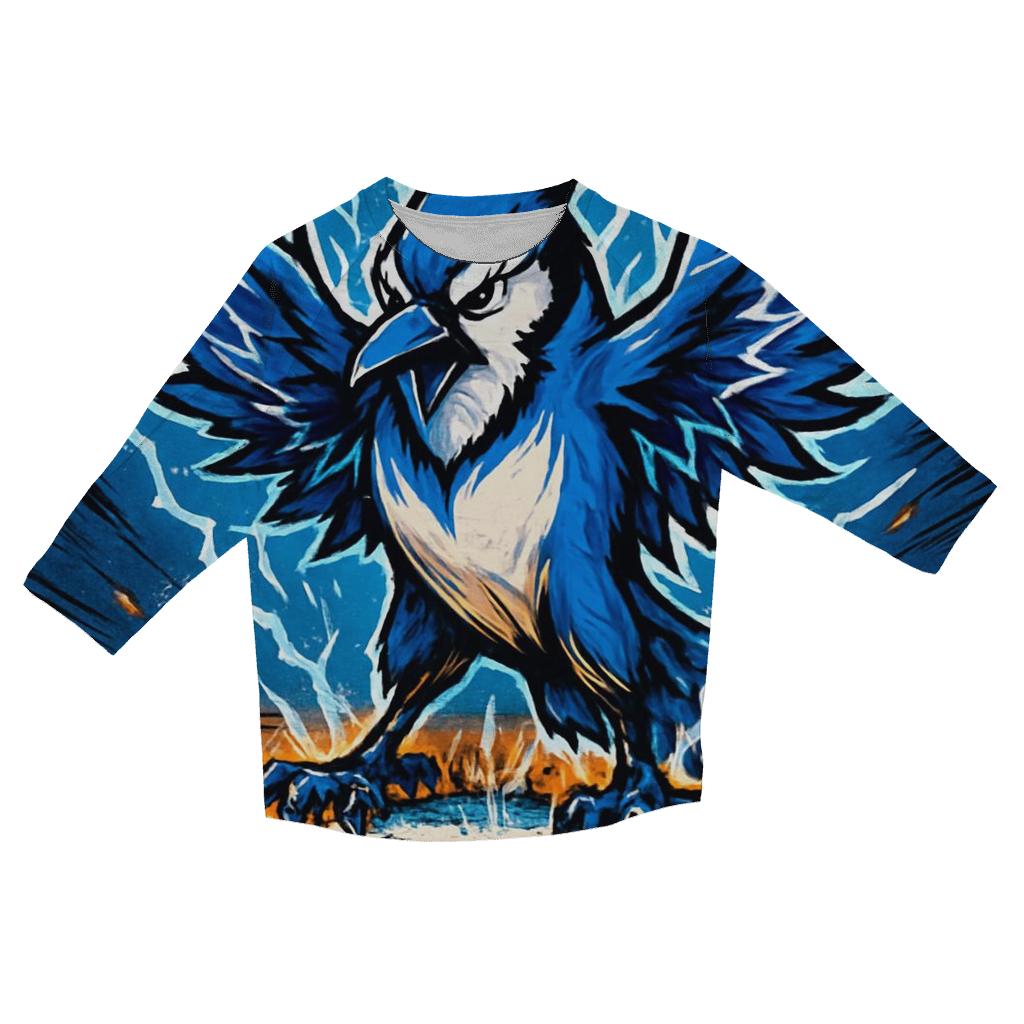 Diamond Guardian Blue Jays Inferno stylish quarter sleeve tops