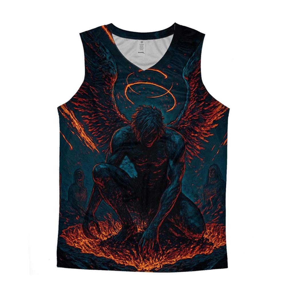 WingsOfTheFallenCometAngel casual summer tank tops