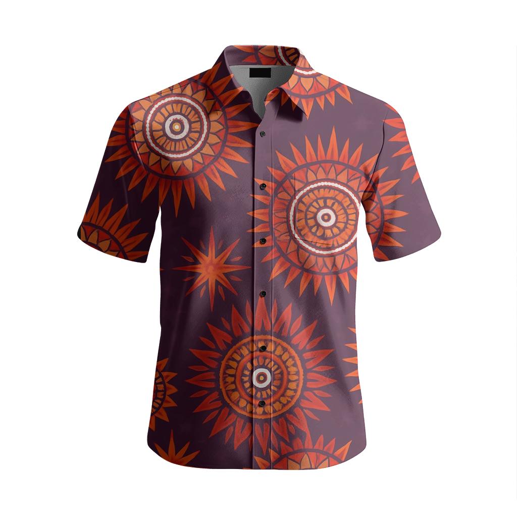 Supernova Rosette Mandala Field stylish threadwork shirts