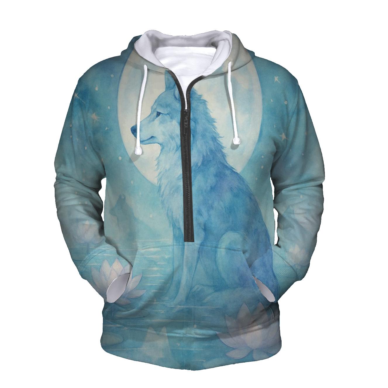 Moonlit Lotus Guardian hoodie styles