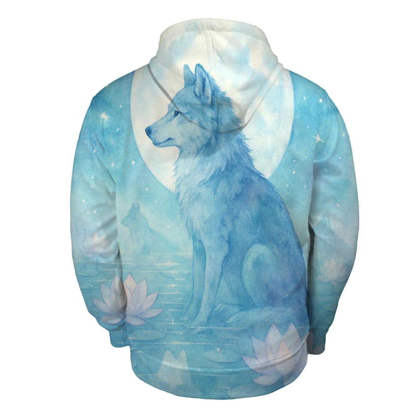 Moonlit Lotus Guardian hoodie styles