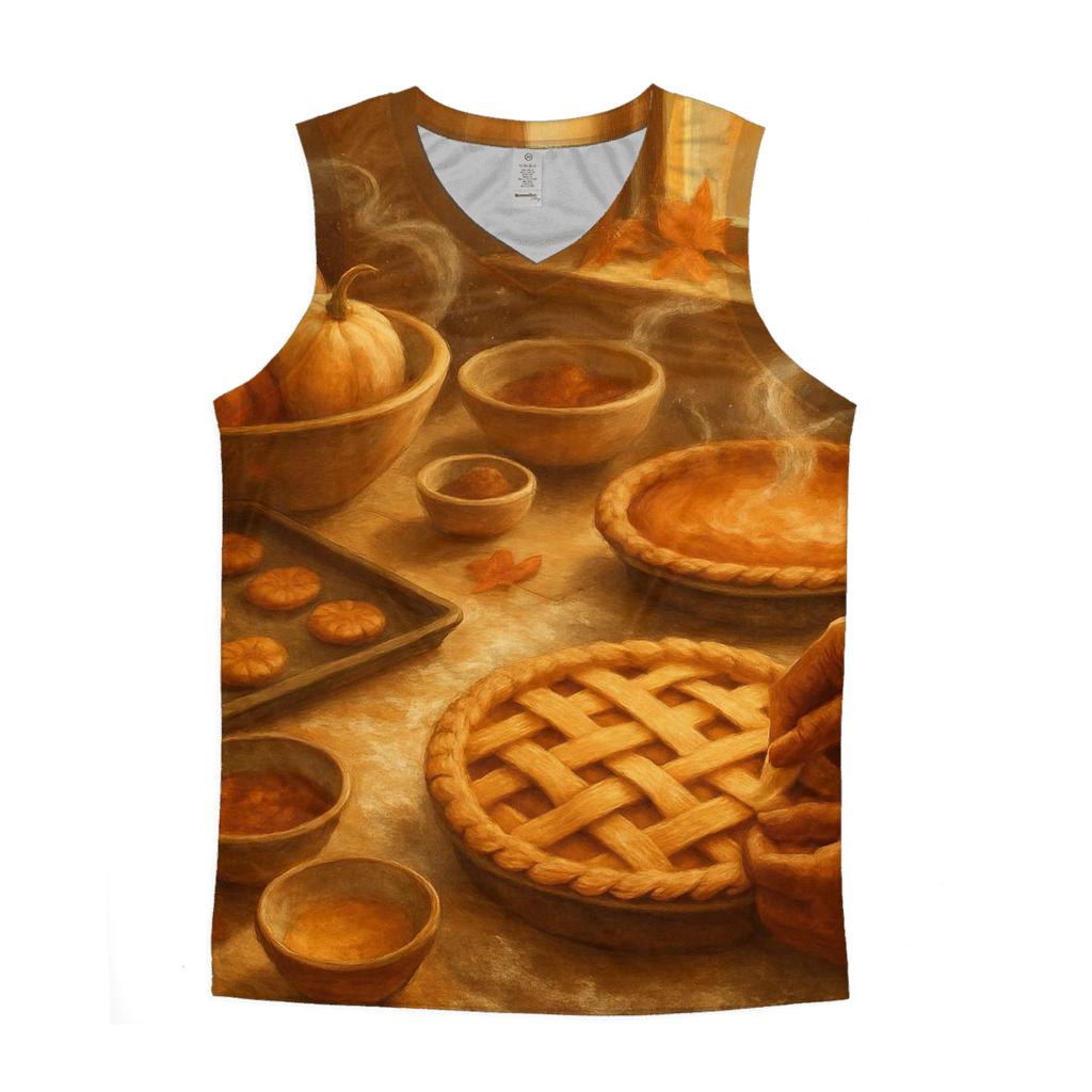 Autumn Kitchen Baking Magic sports performance tank tops