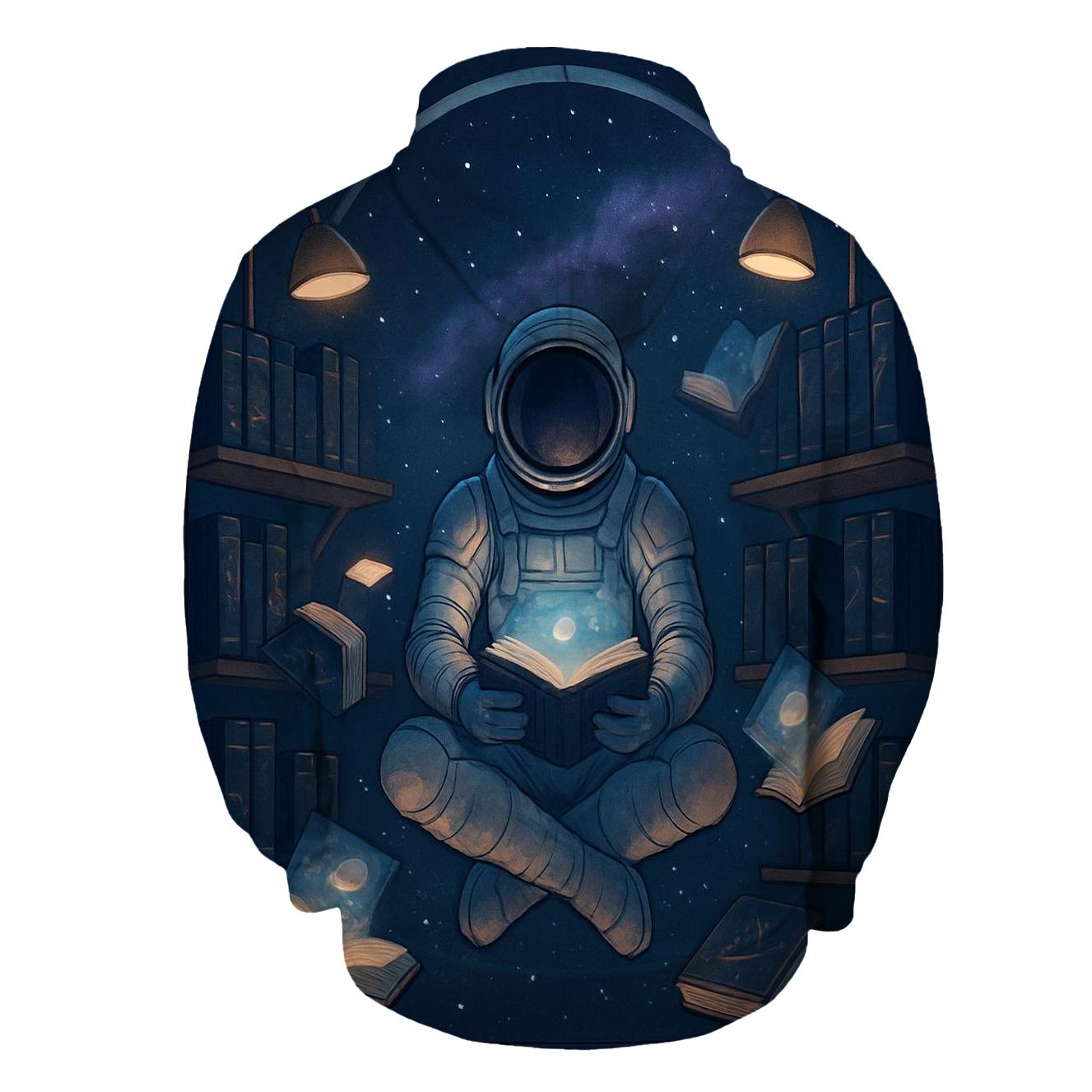 Starlit Astronaut Library hoodie trends