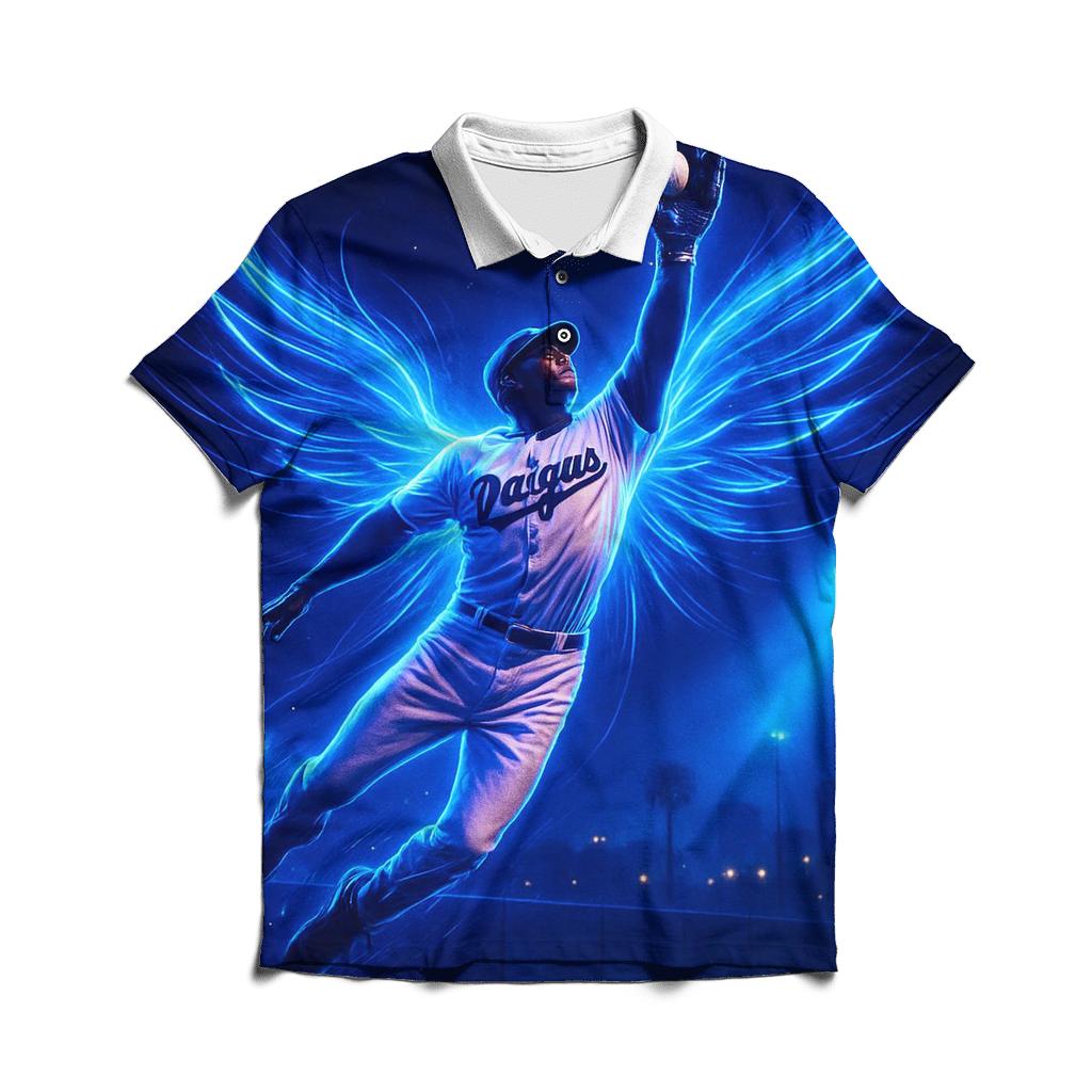 Electric Wings Of The Outfield classic pique polos