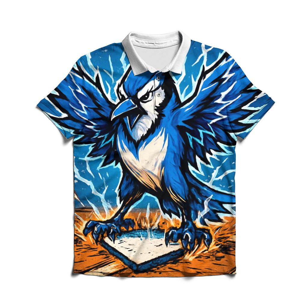 Diamond Guardian Blue Jays Inferno personalized polo shirts