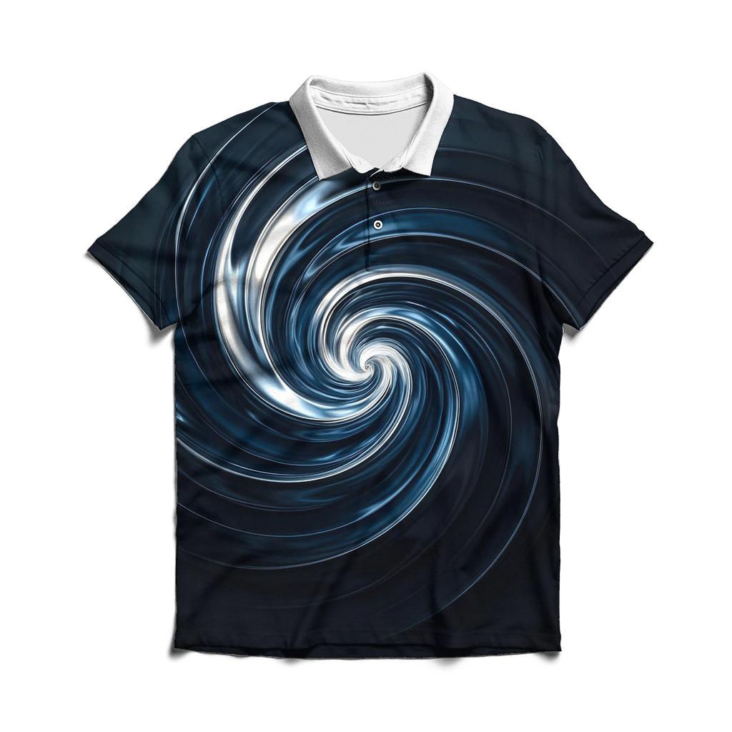 Mercury Dream Spiral premium cotton polo shirts