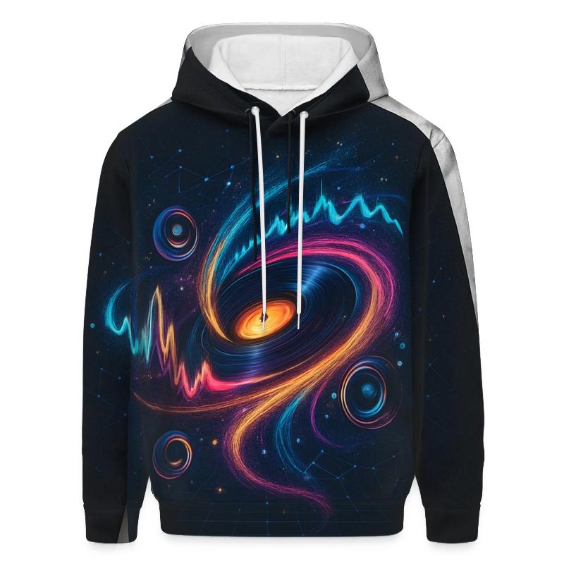 Black Hole Music Forge embroidered hoodies