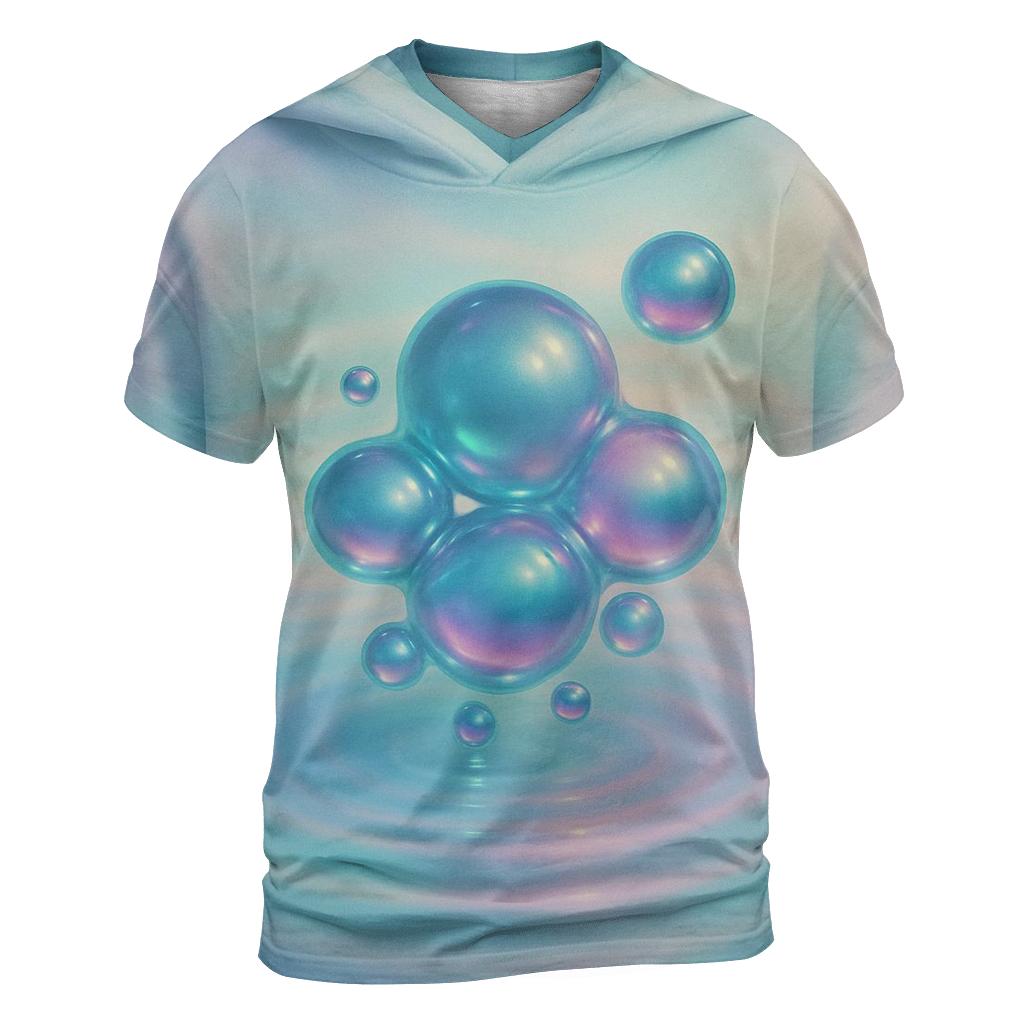 Aurora Pool Drift unique graphic print tees