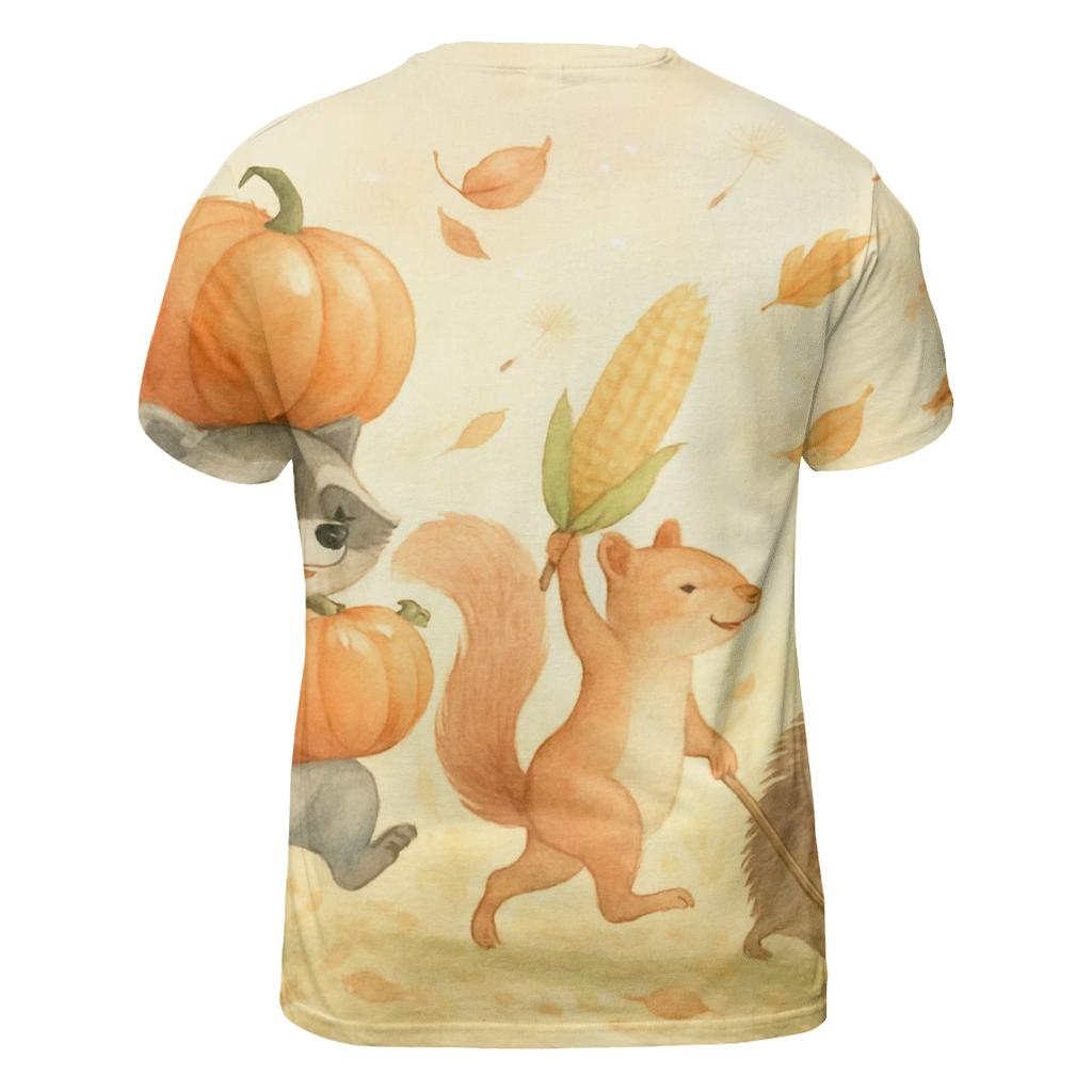 Harvest Parade Of Friendly Critters statement graphic shirts