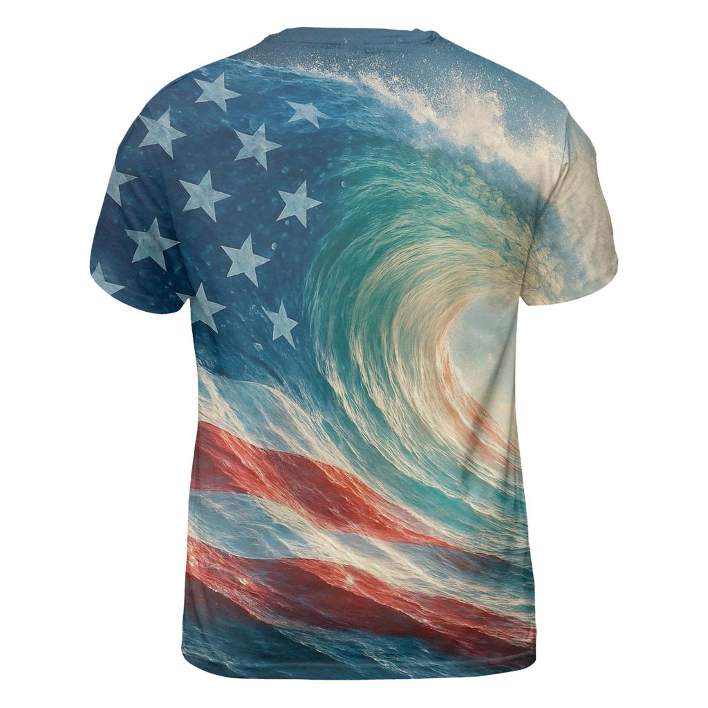 Ocean Current Banner Tide custom all-over print shirts