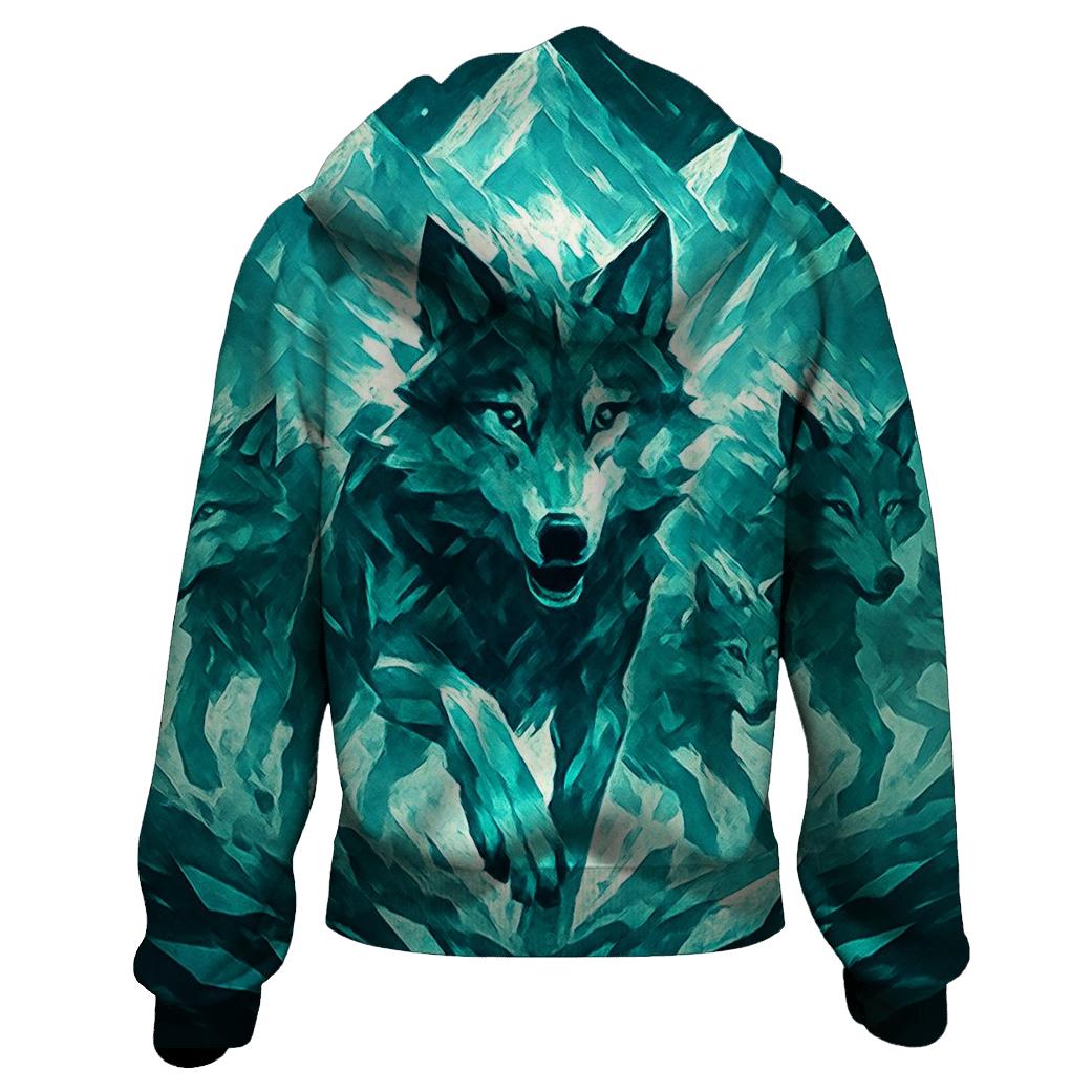 Shattered Glass Pack Spirit printed hoodies