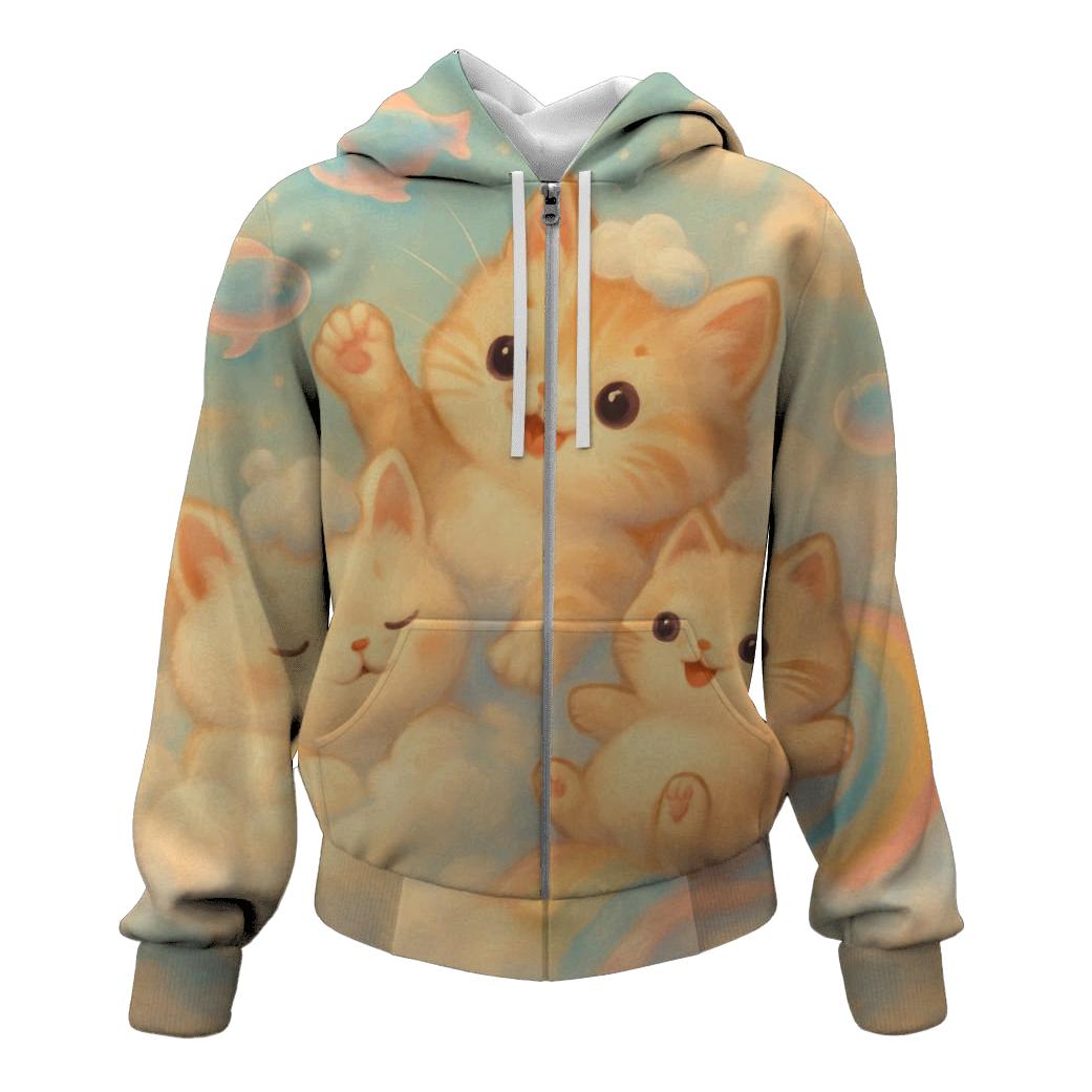 Bubble Bath Dream Kittens hoodie styles