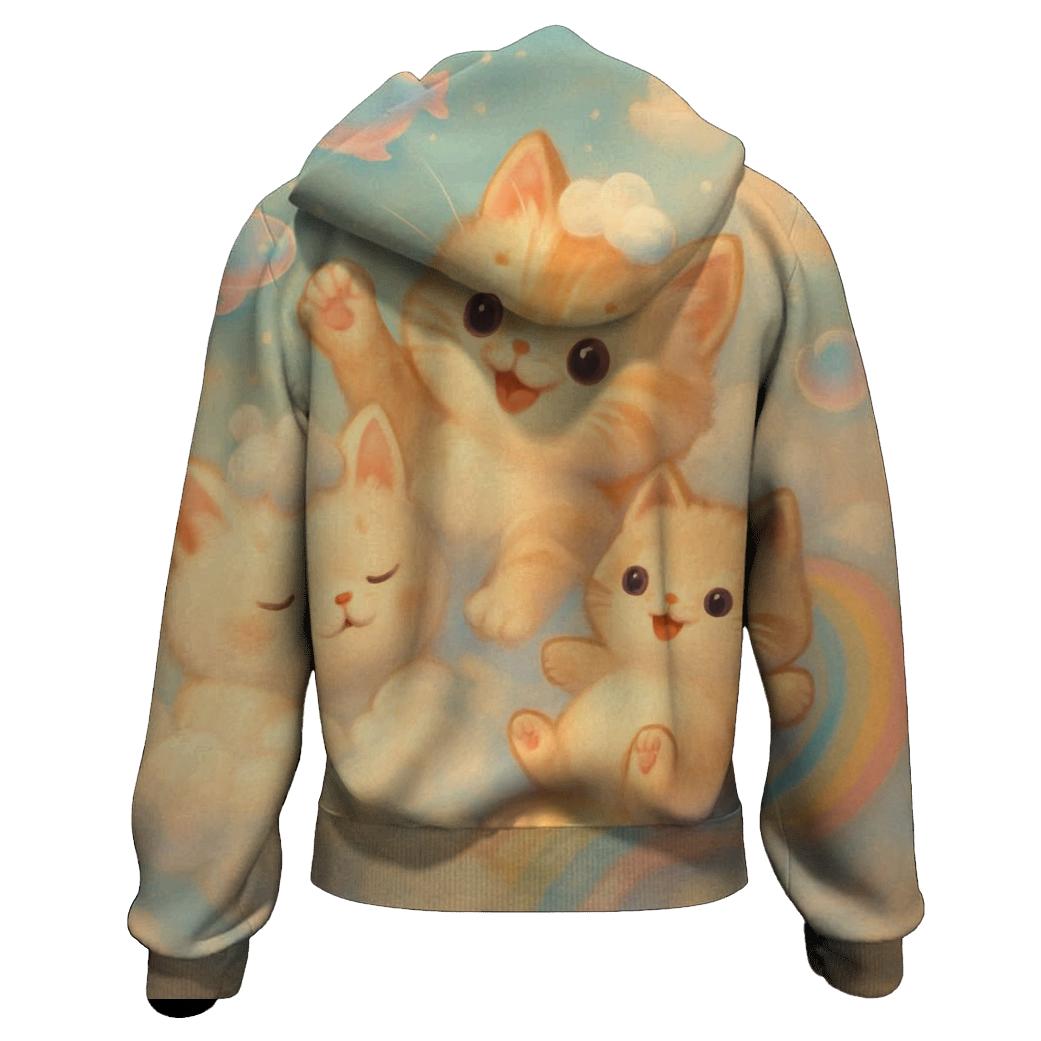 Bubble Bath Dream Kittens hoodie styles