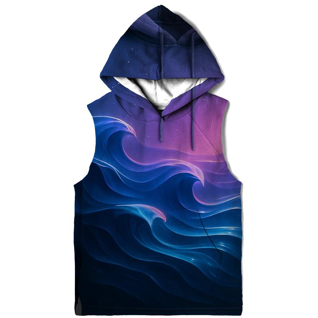 Celestial Tidal Gradient designer hoodies