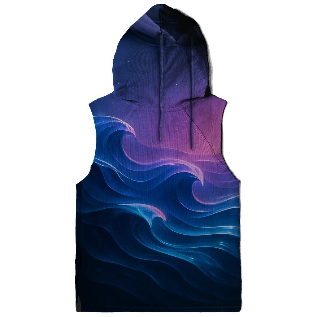 Celestial Tidal Gradient designer hoodies
