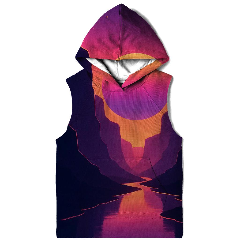 Neon Canyon Afterglow custom hoodies