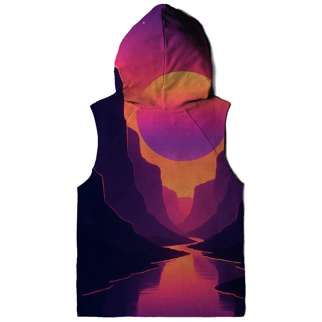 Neon Canyon Afterglow custom hoodies