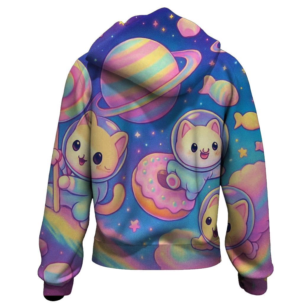 Candy Planet Comet Kittens hoodie designs