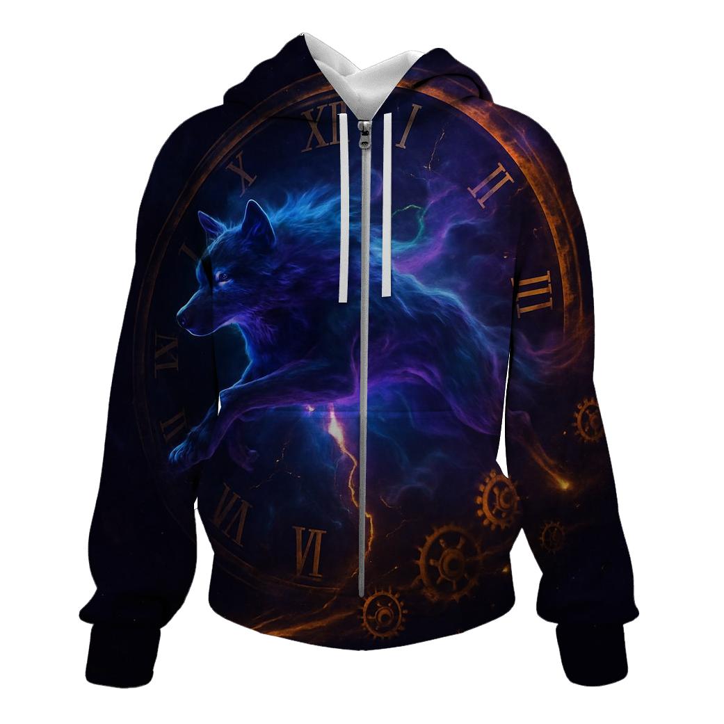 Time Rift Phantom Wolf hoodie trends