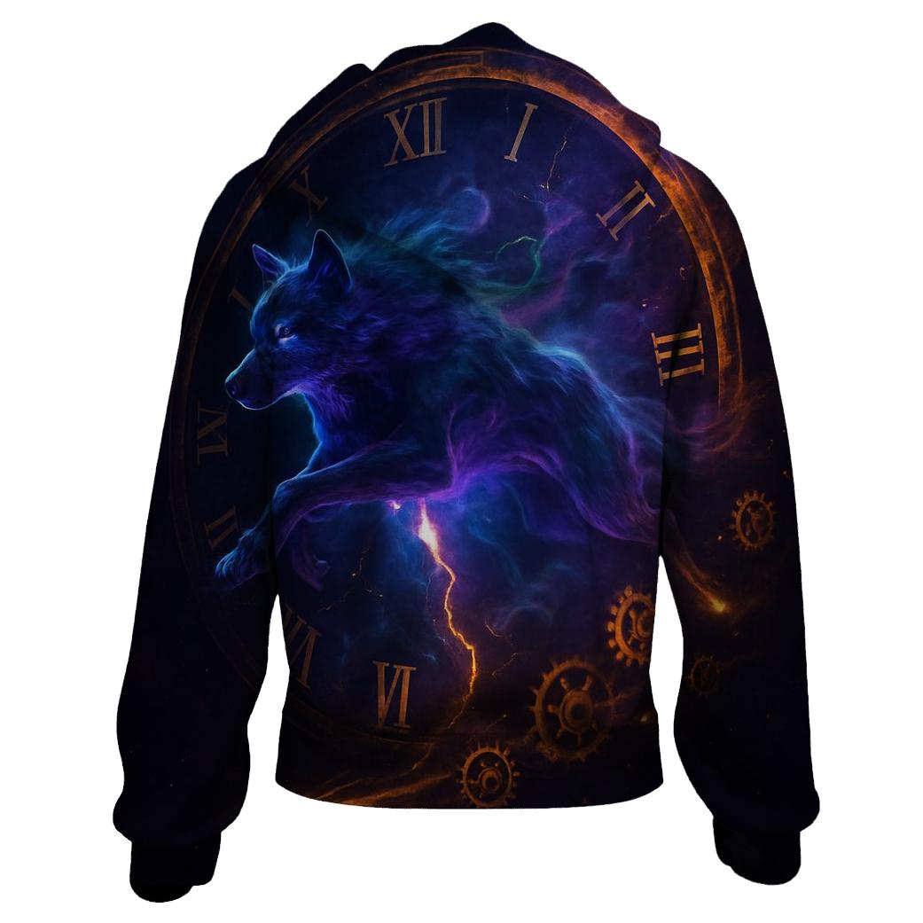 Time Rift Phantom Wolf hoodie trends