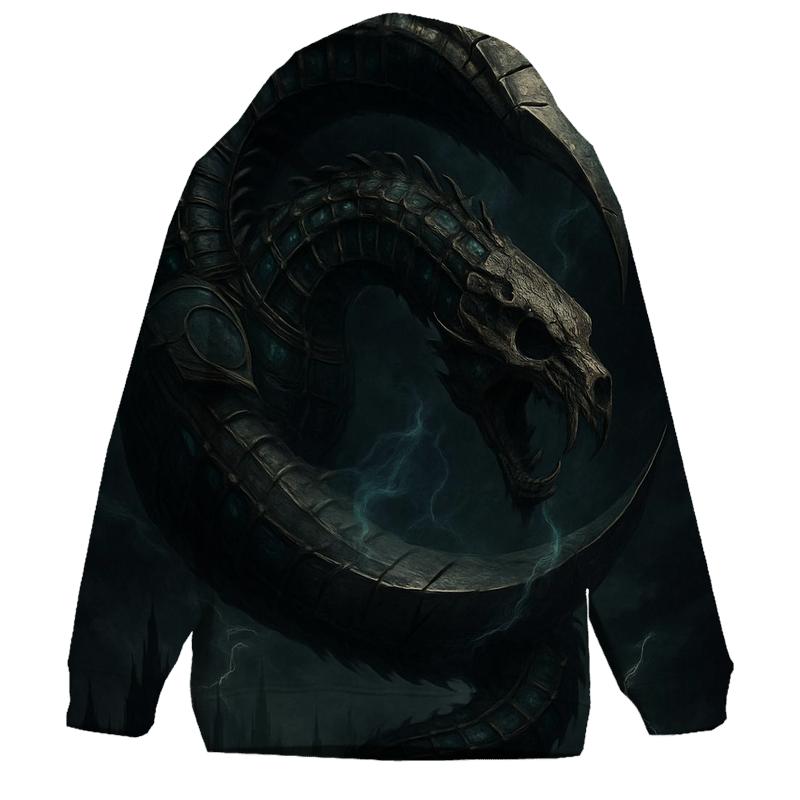 SerpentOfTheIronMoon printed hoodies