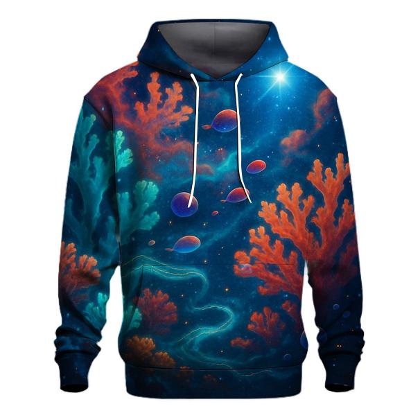 Celestial Coral Reef hoodies fashion