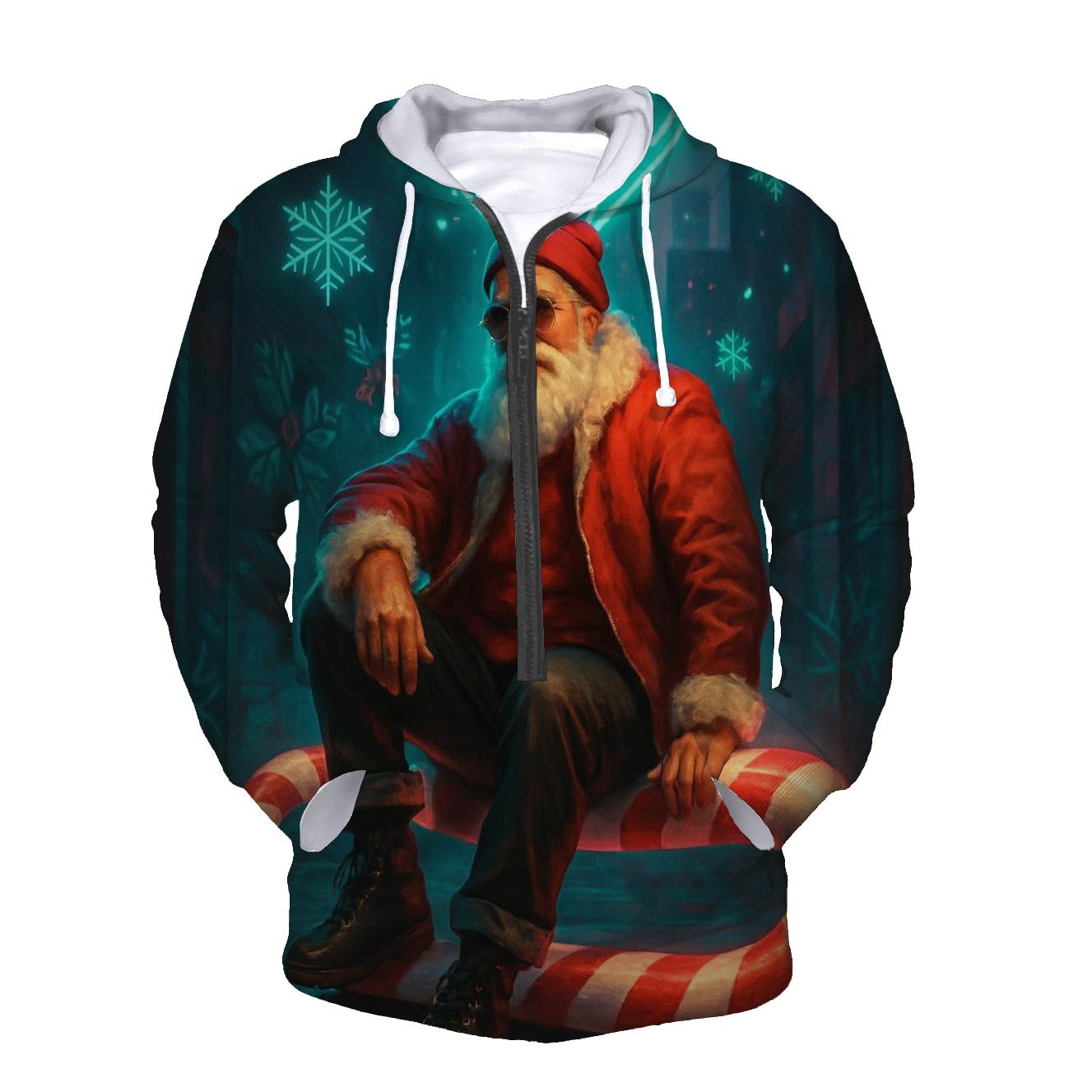 Cyber Street Santa Chill hoodies fashion