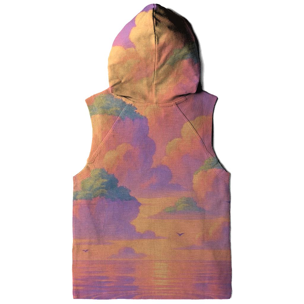 Pastel Tide Cloud Gardens premium hoodies