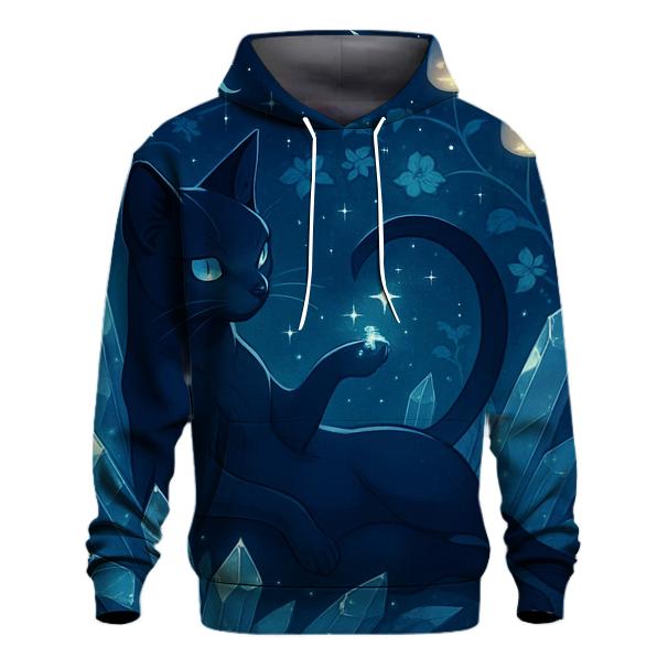Crystal Garden Starglow Cat heavyweight hoodies