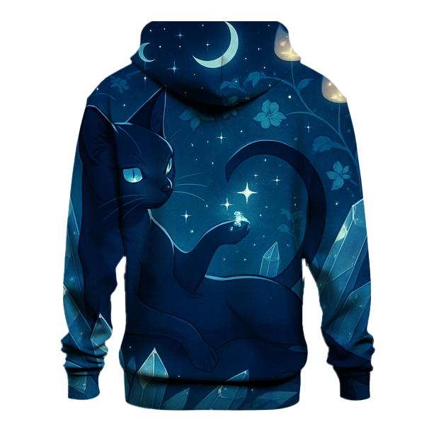 Crystal Garden Starglow Cat heavyweight hoodies