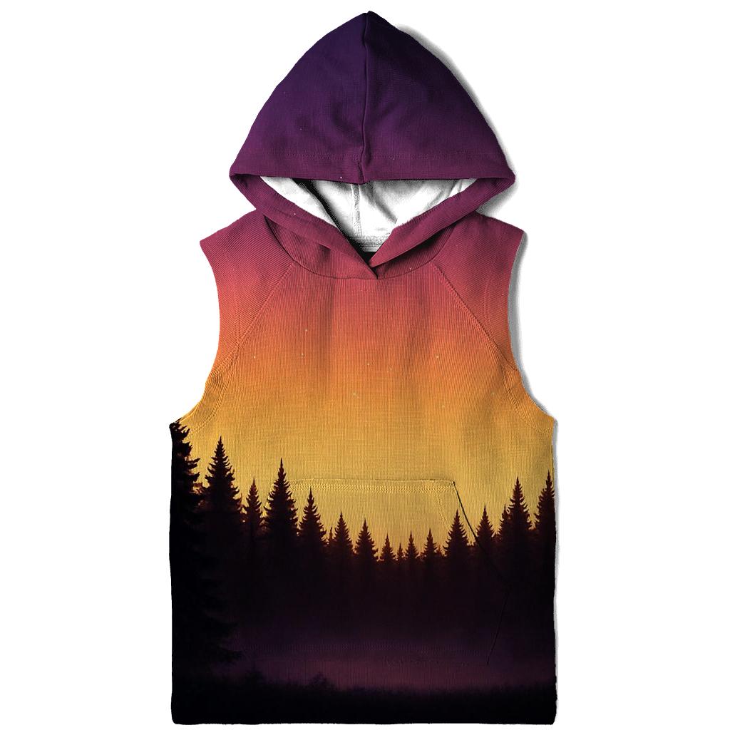 Forest Skyline Ember Veil designer hoodies