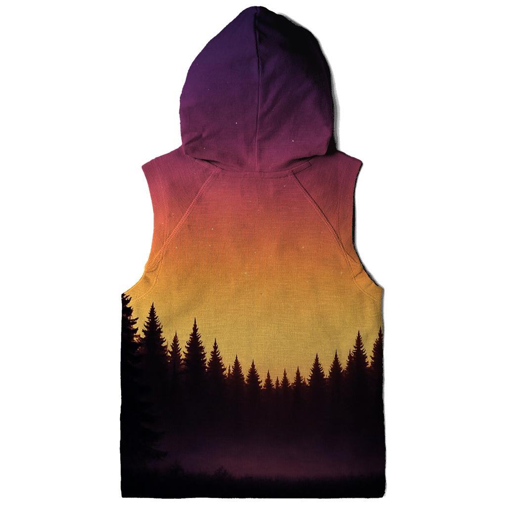 Forest Skyline Ember Veil designer hoodies