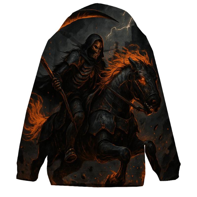HarbingerOnTheEmberSteed graphic hoodies