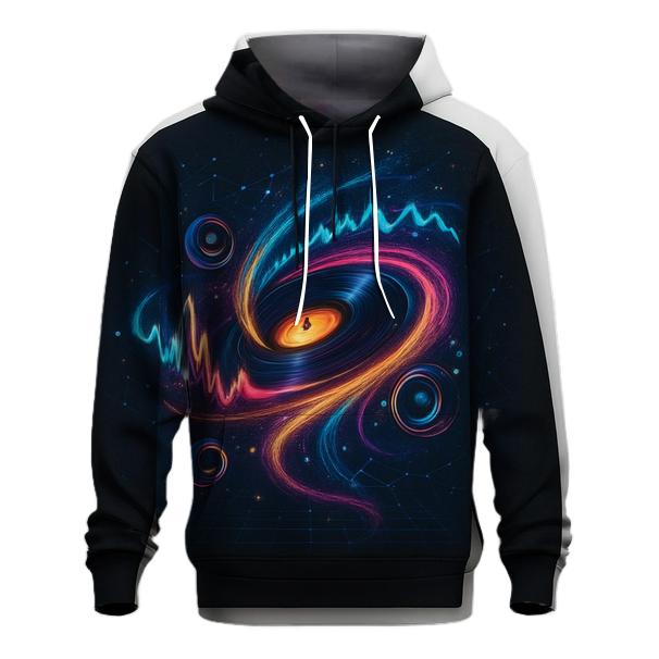 Black Hole Music Forge embroidered hoodies