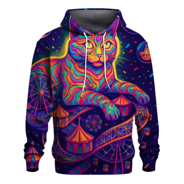 Psychedelic Carnival Cheshire Cat hoodie designs