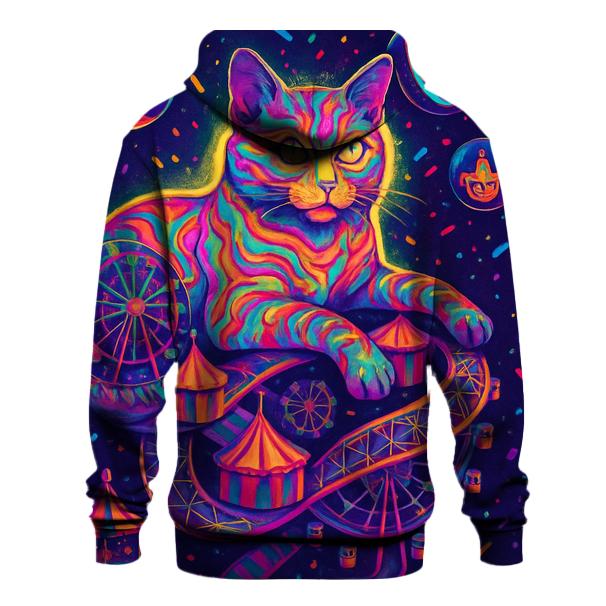 Psychedelic Carnival Cheshire Cat hoodie designs