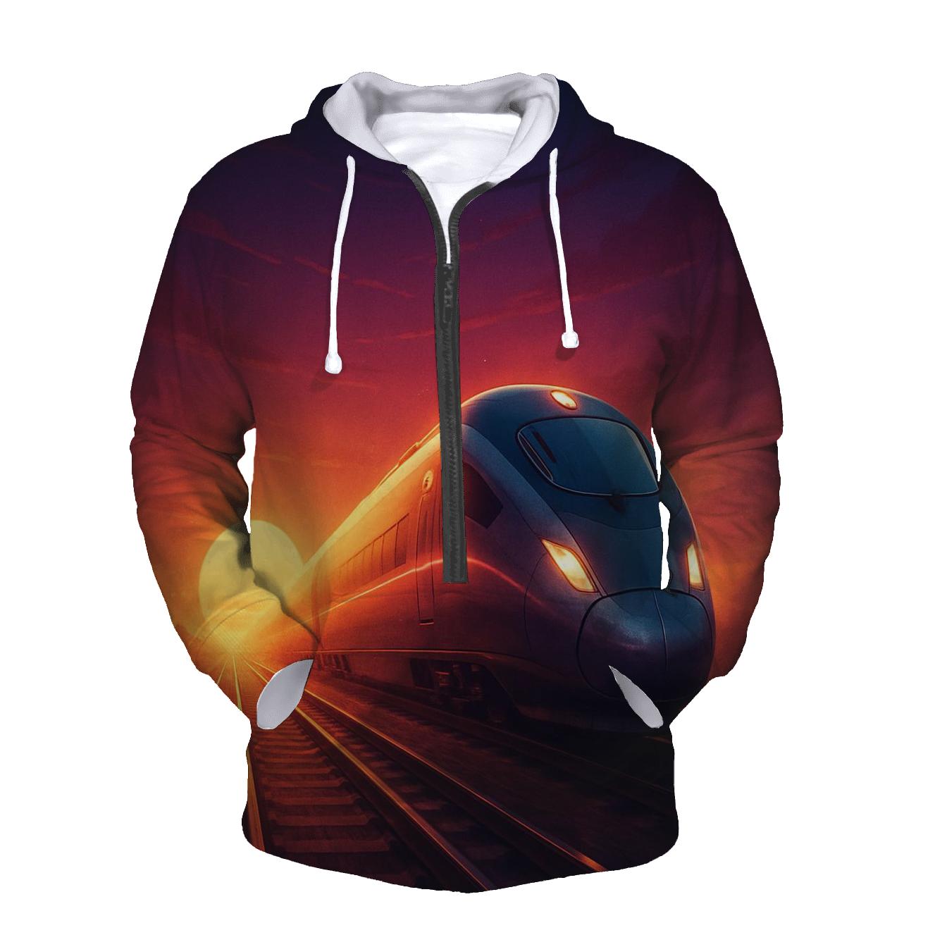 Twilight Train To Horizon heavyweight hoodies