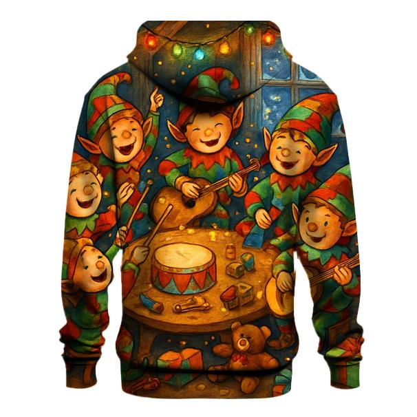 Elves Midnight Toy Workshop Jam custom hoodies