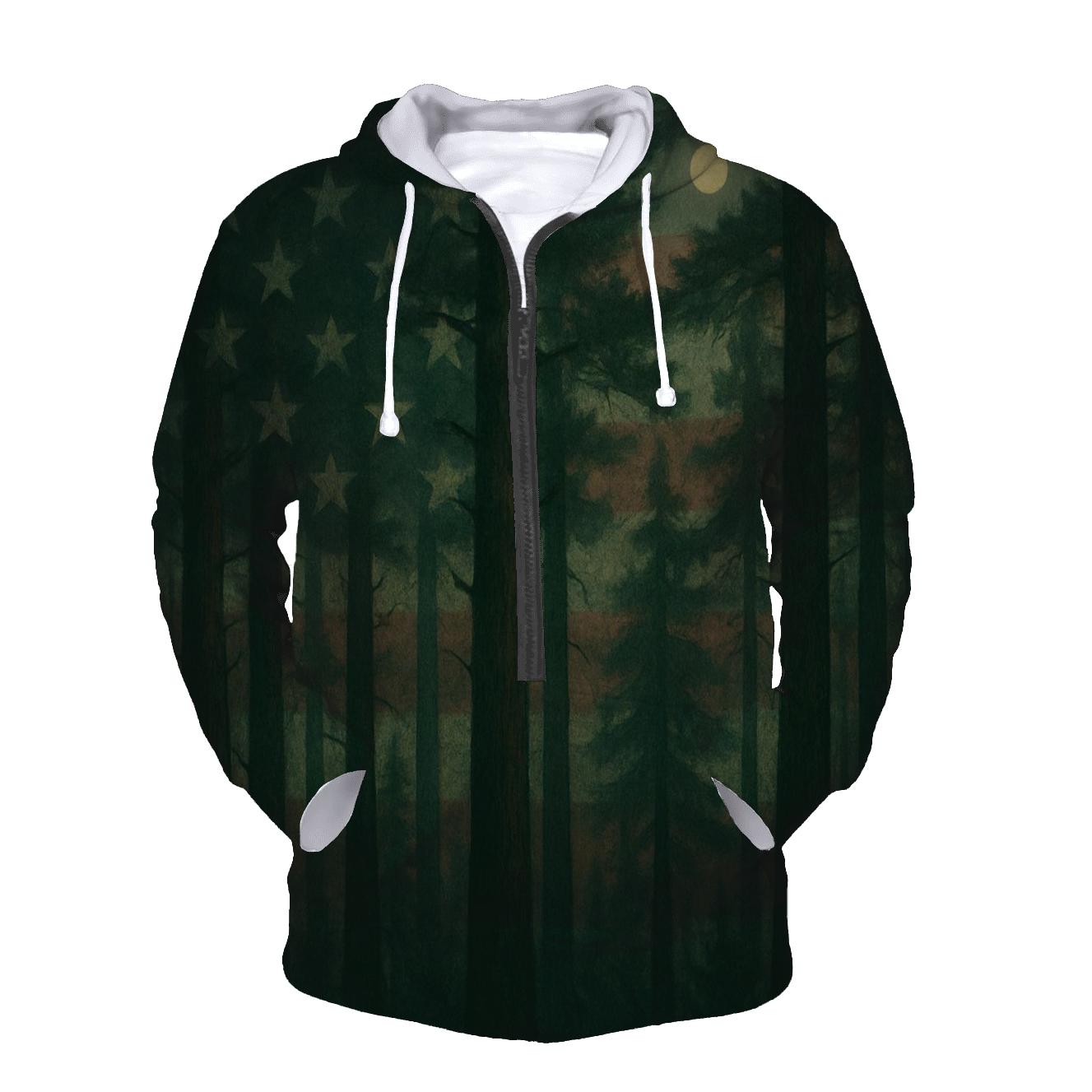 Camouflage Stars Over Timberline hoodie designs