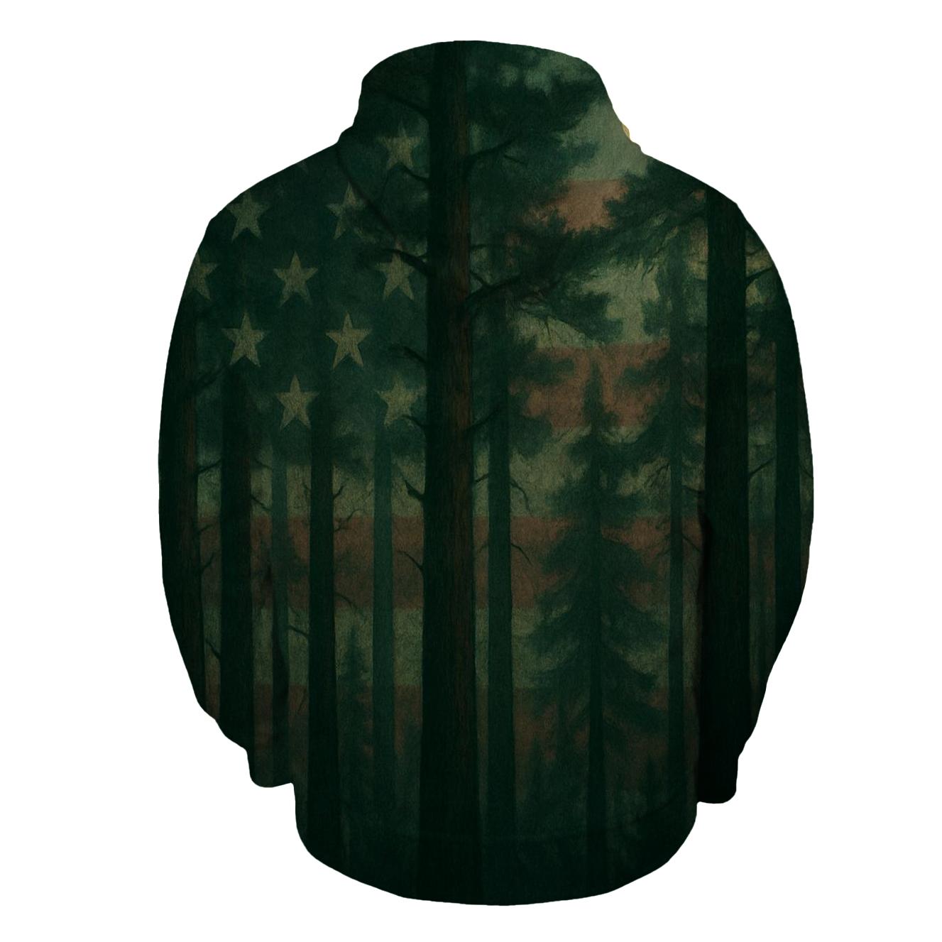 Camouflage Stars Over Timberline hoodie designs