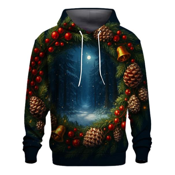 Wreath Portal To Winter Forest hoodie trends