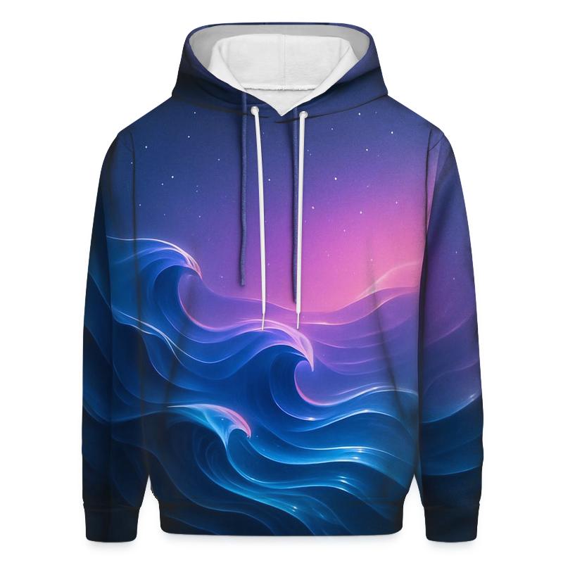 Celestial Tidal Gradient hoodies fashion