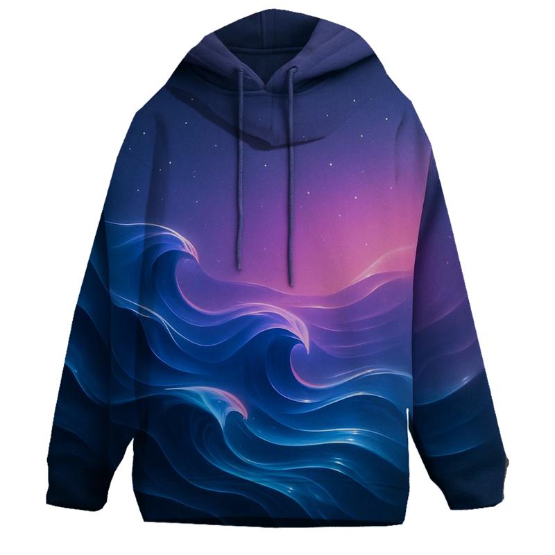 Celestial Tidal Gradient hoodies fashion