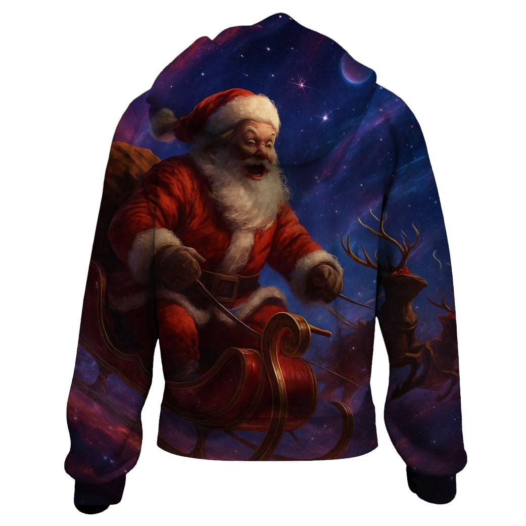 Santa Nebula Night Ride hoodie designs